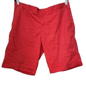 Nike Men's Golf Flex Slim Dri-Fit‎ Print Short in Orange Size: 36